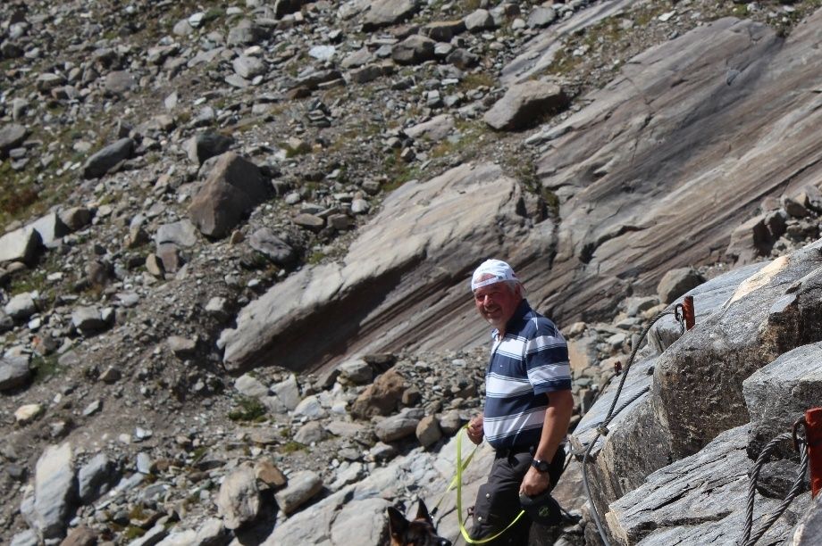 Vestegnen's Bambam og Jens på eventyr med trekking ved Pasterze gletcher og Grossglockner i Østrig
